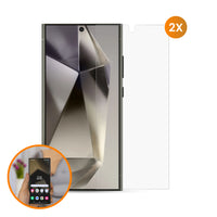 R2B® 2 x Screen Protector Samsung Galaxy S22 Ultra - Incl. Installation Frame & Wipes 