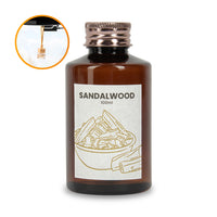 R2B® Autoparfum Navulling 'Sandalwood' - 100ml - Auto Geurverfrisser - Luchtverfrisser - Autogeur - Autoparfum