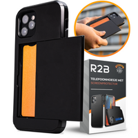 R2B Hoesje met pasjeshouder voor iPhone 13 Pro Max - Model Utrecht