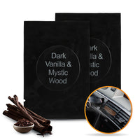 R2B® Autoparfum Navulling - Donkere Vanille & Mystiek Hout - 2 stuks