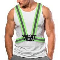 R2B® Reflecterend Veiligheidsvest – Hardloopvest – Geel