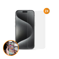 R2B® Screenprotector geschikt voor iPhone 15 Pro