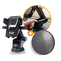 R2B® Telefoonhouder Auto Zuignap met Dashboard Pad - Model Beemster - Telefoonhouder auto