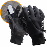 R2B Waterdichte touchscreen handschoenen winter heren/dames - Model Gent - Zie Maattabel